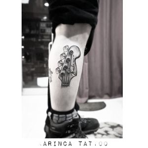 Fender Precision Bass 🎸Instagram: @karincatattoo#karincatattoo #fender #precision #bass #guitar #realistic #music #leg #tattoo #tattoos #tattoodesign #tattooartist #tattooer #tattoostudio #tattoolove #ink #tattooed #dövme #istanbul #turkey #dövmeci #kadıköy