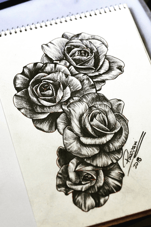 #roses #rosas #tattoosketch #thiagopadovani