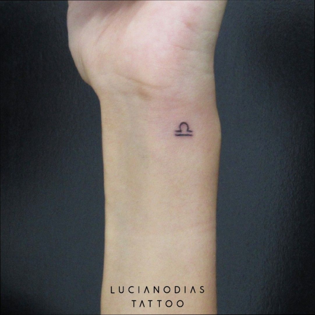 Pics Photos  Libra Symbol Tattoo On Wrist  Libra tattoo Zodiac sign  tattoos Libra sign tattoos