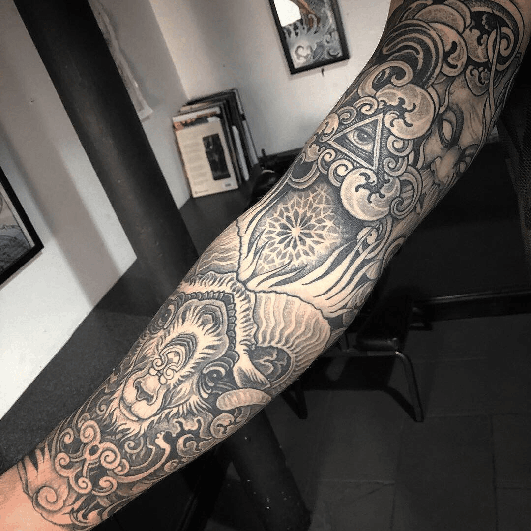 Tattoo uploaded by Jamma Dodger • Ram sleeve • Tattoodo