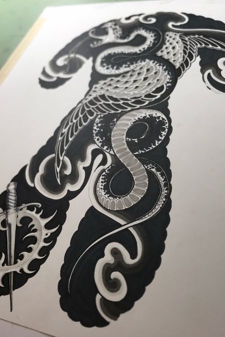 Flash tattoo