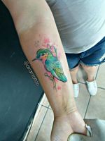 #tattoo #tattoos #tattoosp #tattoobr #evolutionmachines #watercolor #watercolortattoo #aquarela #aquarelatattoo #colorstattoo 