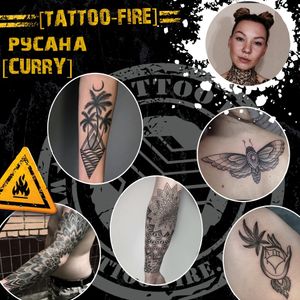 Tattoo master Rusana Curry