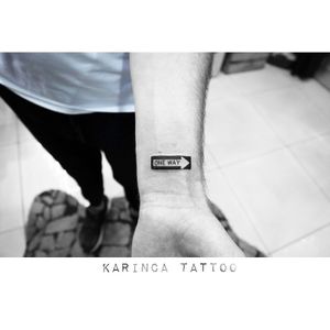 "One Way" ➡️Instagram: @karincatattoo#oneway #small #minimal #little #tiny #tattoo #ink #tattooed #tattoos #tattoodesign #tattooartist #tattooer #tattoostudio #tattoolove #tattooart #istanbul #turkey #dövme #dövmeci #designer #minimaltattoo #cool