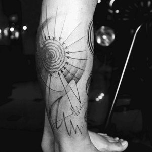 Abstract tattoo - Tattoo Chiang Mai                                   #abstract #abstracttattoo #brushstroke #smoke #arrow #galaxy #Vision #imaginary #spiritual #ChiangMai #thailand #tattoochiangmai #tattoostudiochiangmai #Tattrx #inkstinctsubmission #inkstagram 