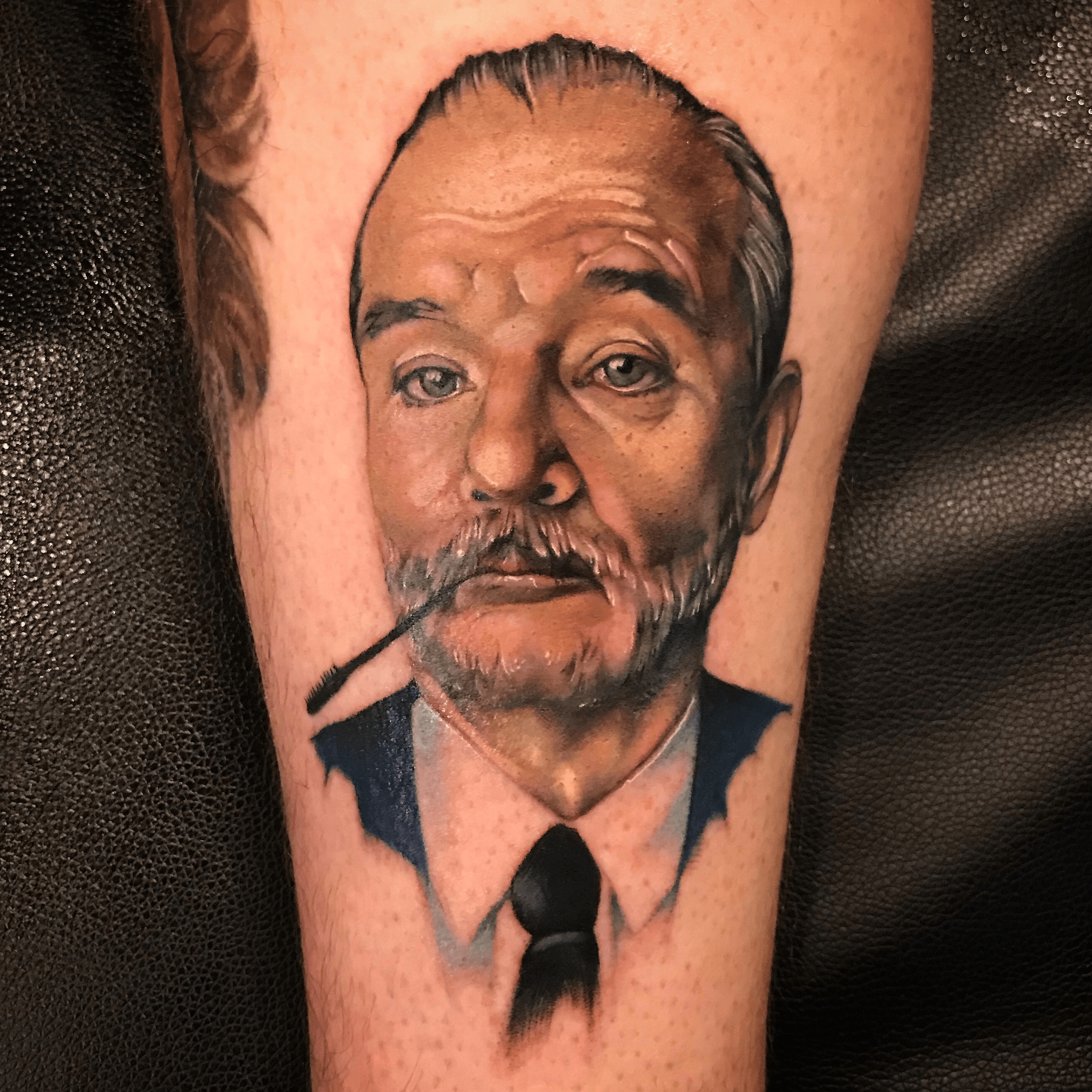 Tattoo uploaded by Kayce Jene • #BillMurray #portrait ...