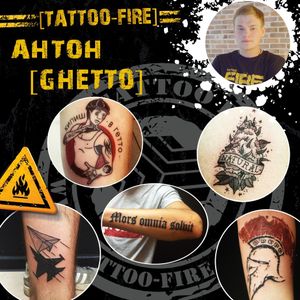 Tattoo master Anton Ghetto
