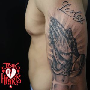 Prayer is power ♤ #Tattoo #Tattoos #TattooArtist #Tatt #Ink #InkOfHeartsTattoos #Football #Footballer #IOH
