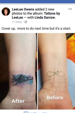 Cover up, birds, watercolor