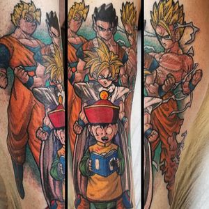 Stages of gohan