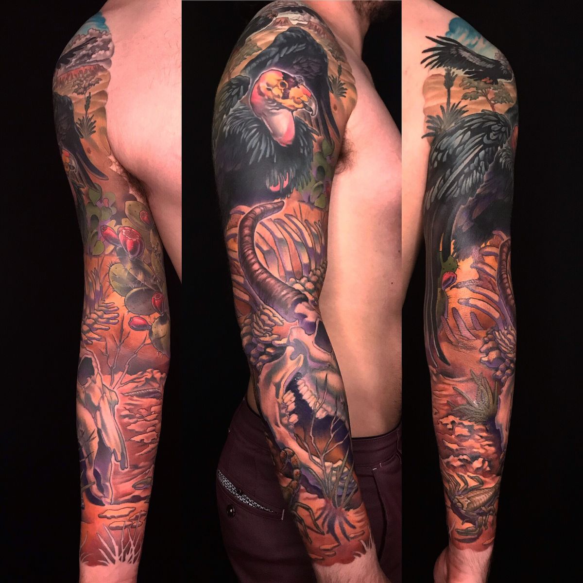 Tattoo uploaded by Nathaniel Gann • Heres a california condor with a ...