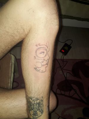 My first  self tattoo... unfinished!