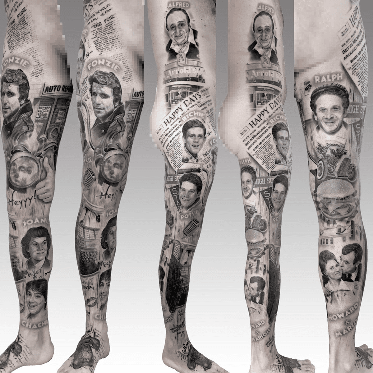 Tattoo uploaded by Michele Sganzerla • Happy Days • Tattoodo