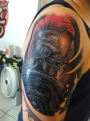 Espartano tattoo Guerrero tattoo