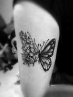 #tattoos #buterfly #flowers #blackandgreytattoo #inkedgirl #jaser #tattoo #ink #MexicoCity 🇲🇽