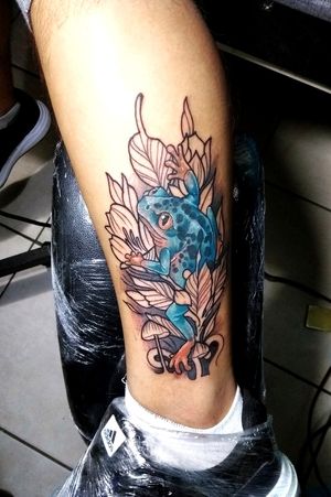 Rana tattooNeotradicional tattoo