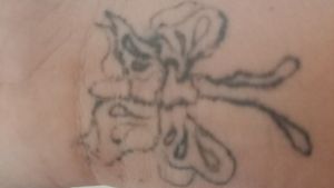 My first home job tattoo Interested in getting it fixed up 