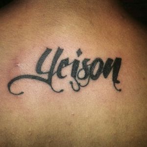 Nombre tattoo