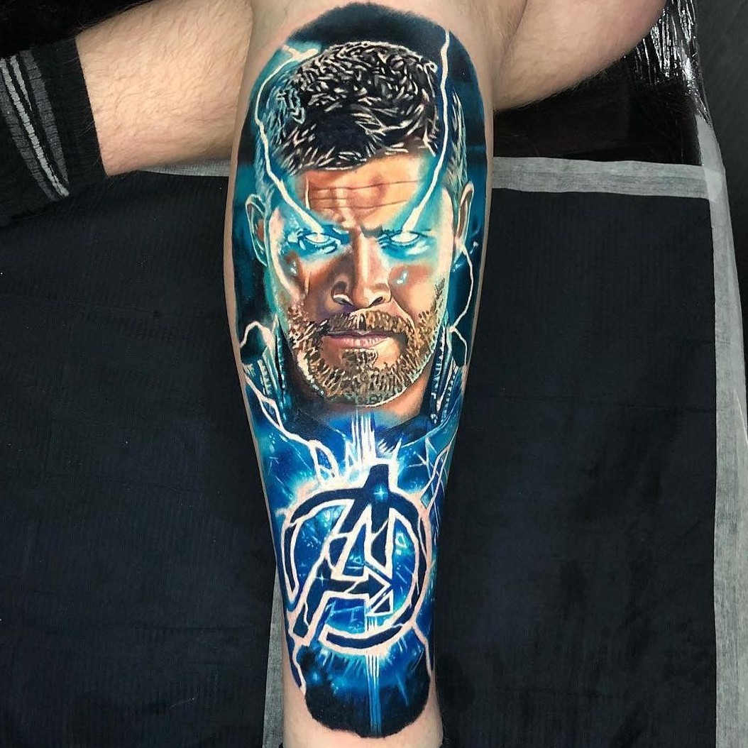 Captain America tattoo by erusaevus on DeviantArt