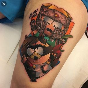 #Southpark #Eric #Butters #theCoon #ProfessorChaos #AndyWalker Tattoo artist is Andy Walker/4ndy_w4lker