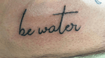 Be water, frases ink. 