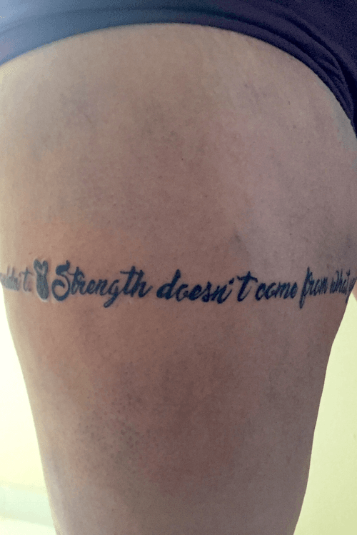 Tattoo Uploaded By Daniele Muller Frases Strenght Doesn T Come From The Things That You Can Do But From Overcoming The Things You Can T Ink 4381 Tattoodo