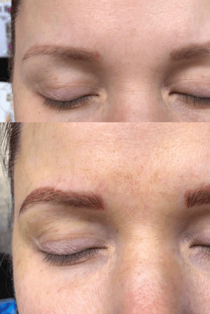 Coverup Old PMU with Microblading 