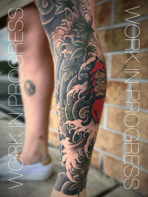#nctattooers #japanesetattoo #tattoo #daruma #raleigh #charlotte #philly #irezumi #jacksonvillenc #japanesestyle