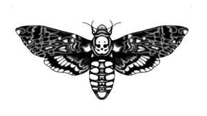 #deathsheadmoth #moth #mothtattoo #tattoo #blackandgrey #blackwork #tattoodesign 