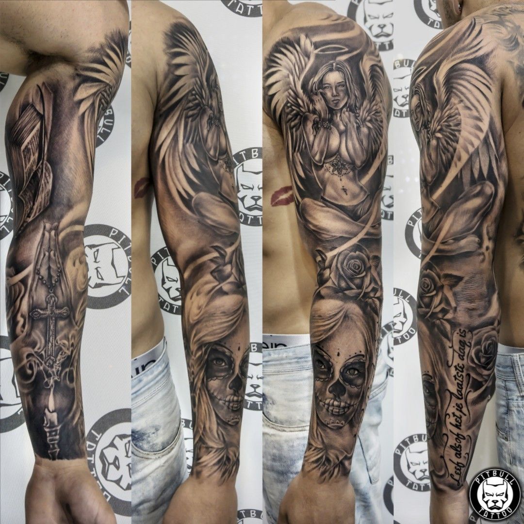 72 Terrific Tribal Tattoo Design For Arm Sleeve  Psycho Tats