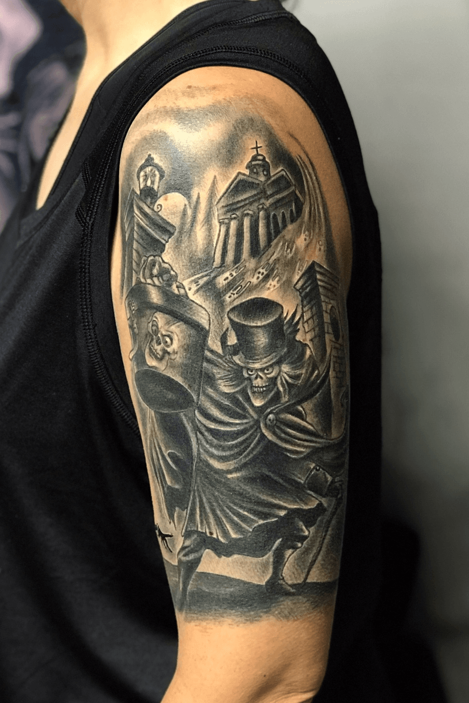75 Spooky The Haunted Mansion Tattoos