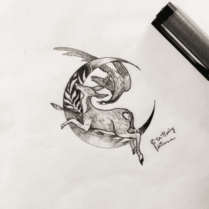 Tattoo drawing. You can check more avaialble drawings on instagram @tattooing_nature_drawing