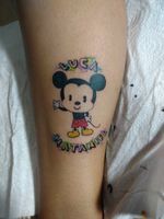 #MickeyMouse #tattoos #radiantcolors #jaser #tattoo #ink #MexicoCity 🇲🇽✌️