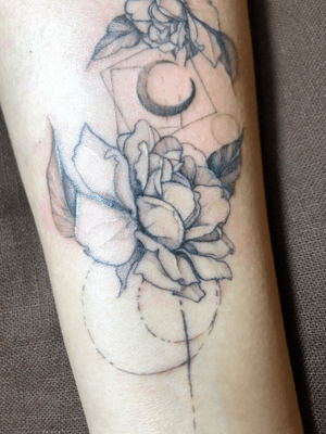 @tattooing_nature#tattooingnature #tattooistjayeon #korea #koreatattoo #flower #cat #geomatic #fineneedle #seoul #hongdae #iteawon #nature 