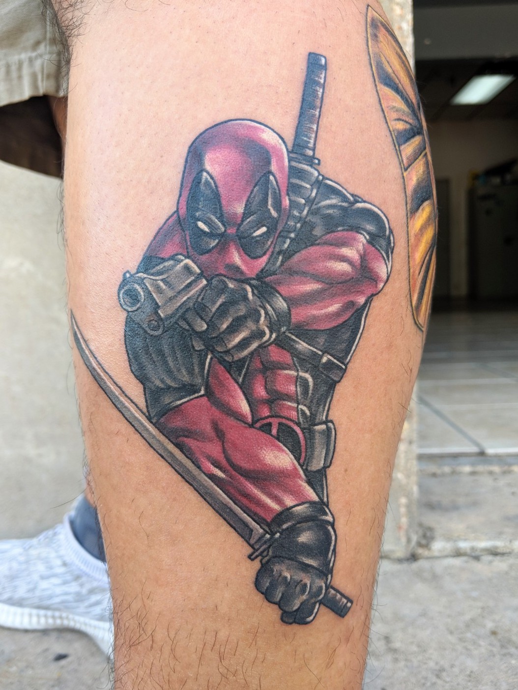 Tattoo uploaded by Evan (FOX) Murphy • Deadpool (maximum effort) • Tattoodo