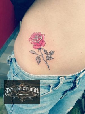 Studio spany tattoo #tattoorose #tattoo #rosa 