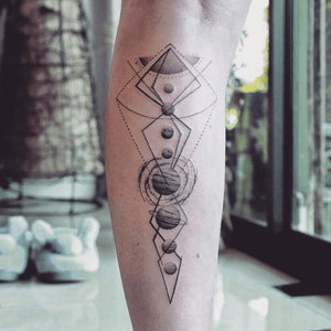 Solar system linework - Tattoo Chiang Mai                                                                                           #solarsystem #galaxy #Black #linework #geometric #planets #natethailand #ChiangMai #thailand #Tattoodo #inkstinctsubmission #tattoochiangmai #tattoostudiochiangmai 