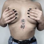 Small decoration 🌹Follow me on Instagram: @nikita.tattoo #tattooartist #tattooart #linework #lineworker #lineworktattoo #thinlinetattoo #fineline #dotwork #flowertattoo #minimalistictattoo #tattooideas #minimalism #minimalistic #floraltattoo #rosetattoo #underboobtattoo 