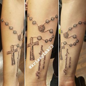 A rosary for a loved one ♡ #tattoo #tattoos #tattooed #tattooing #tattooer #tattooist #tattoolove #tattoolife #tattooartist #yyz