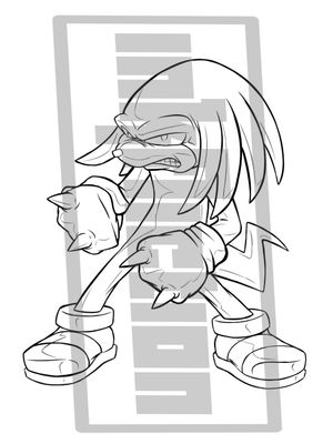 Knuckles (ready for skin)