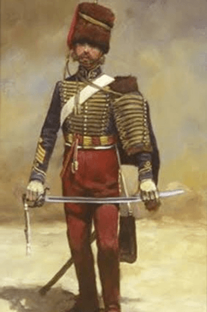 Skull + Sabre -  Reference (11th Hussar)