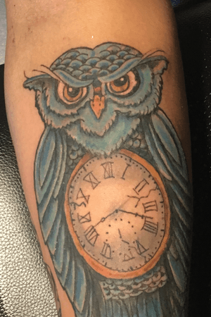 Blue owl i did the other day