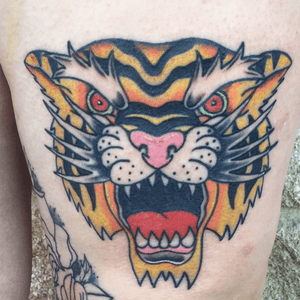 Tiger #tattoosbyjimmysouth #tattooingsince2003