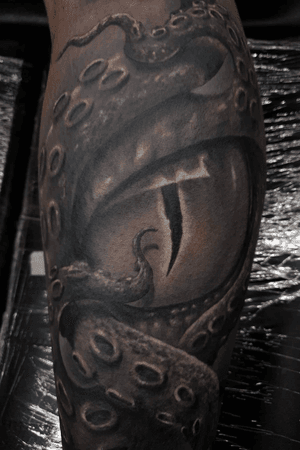 Kraken eye ink by Dice Ceballos