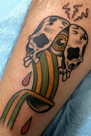 Psychedelic tattoos for all.