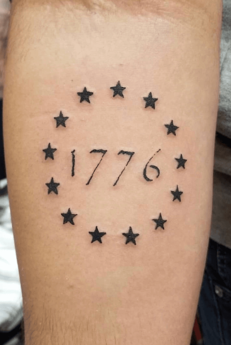 1776' in Tattoos • Search in +1.3M Tattoos Now • Tattoodo