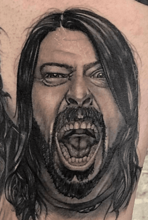 Dave grohl portrait by Adrian Monelo