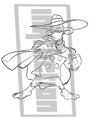 Darkwing duck (ready for skin)