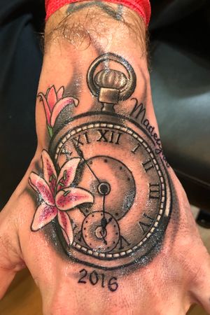 Pocketwatch. Brian Smith of Body Graffix (Kingston, NY)