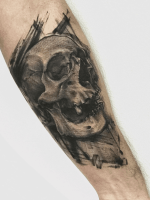 #skull #skulltattoo #blackandgrey #Tattoodo 